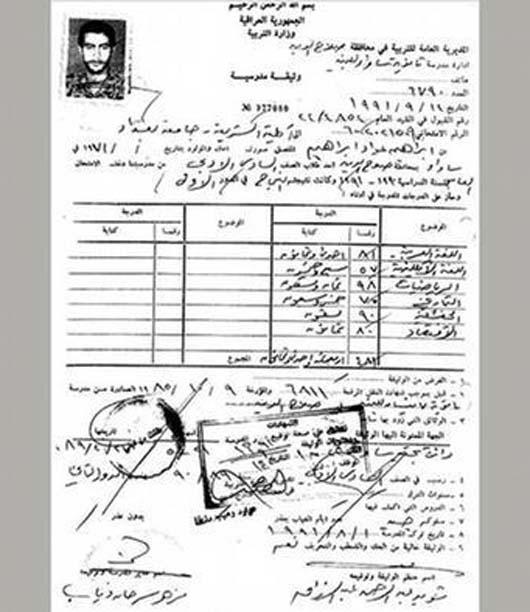 کارنامه سرکرده گروه تروریستی داعش + عکس کارنامه سرکرده گروه تروریستی داعش + عکس