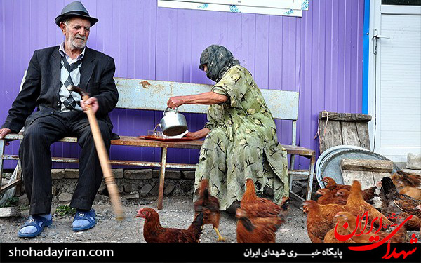 عکس/زندگی خانواده شهید در کانکس