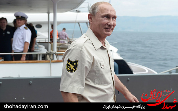 عکس/زیردریایی سواری پوتین
