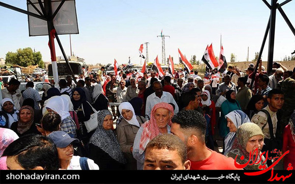 عکس/بازگشت ۱۶۰ خانواده سوری به منازلشان در زینبیه دمشق