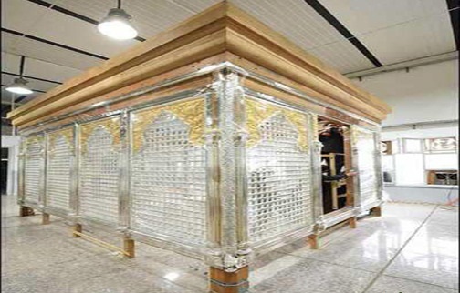 عکس/ ضریح طلای حضرت عباس(ع)