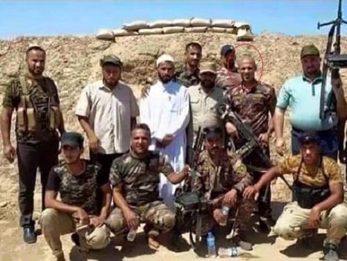 مدافع اسبق استقلال در نبرد علیه داعش + عکس