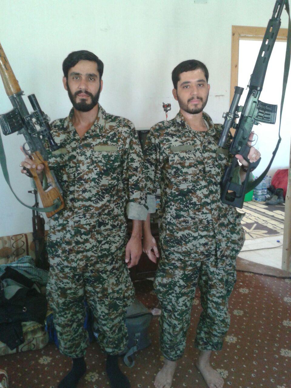 2برادر مدافع حرم در کنار هم آسمانی شدند+عکس
