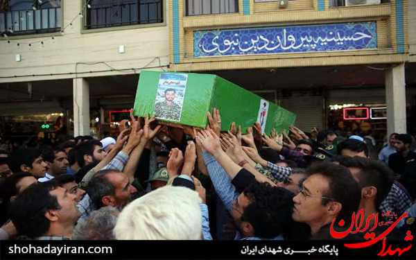 عکس/ مشهد / تشیع پیکر دو شهید مدافع حرم حضرت زینب (س)