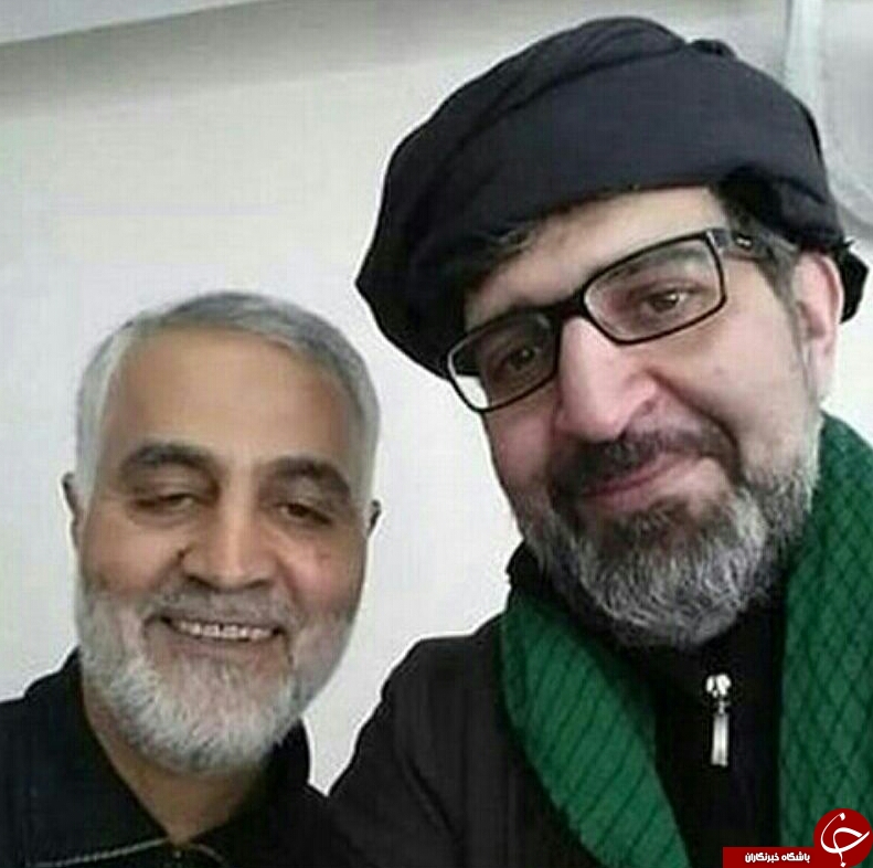 سلفی دیپلماتیک با حاج قاسم سلیمانی