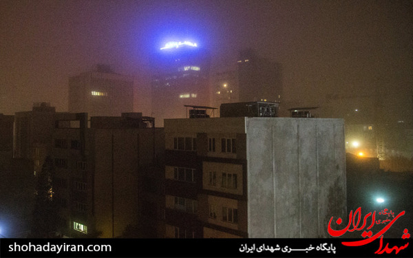عکس/طوفان و گرد و غبار در تهران