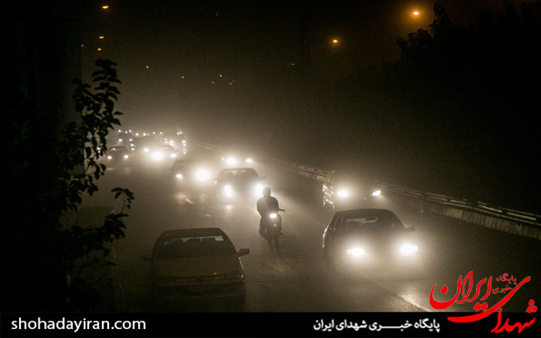 عکس/طوفان و گرد و غبار در تهران
