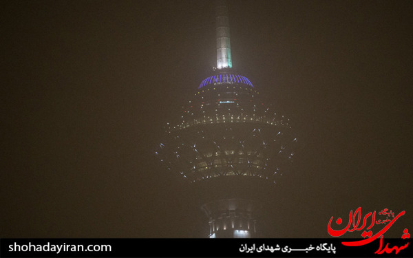 عکس/طوفان و گرد و غبار در تهران
