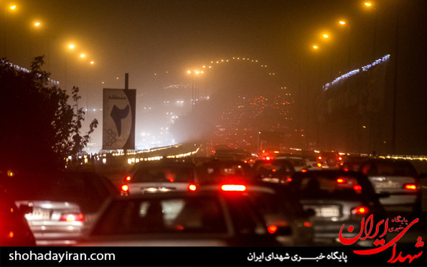 عکس/طوفان و گرد و غبار در تهران