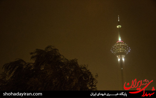 عکس/طوفان و گرد و غبار در تهران