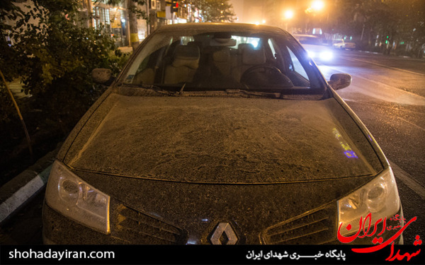 عکس/طوفان و گرد و غبار در تهران