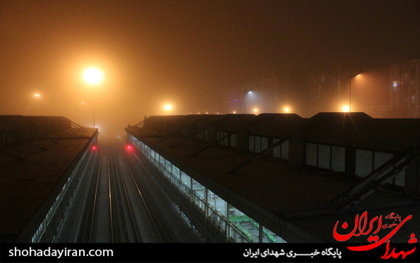 عکس/طوفان و گرد و غبار در تهران