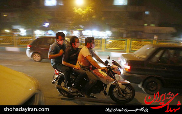 عکس/طوفان و گرد و غبار در تهران