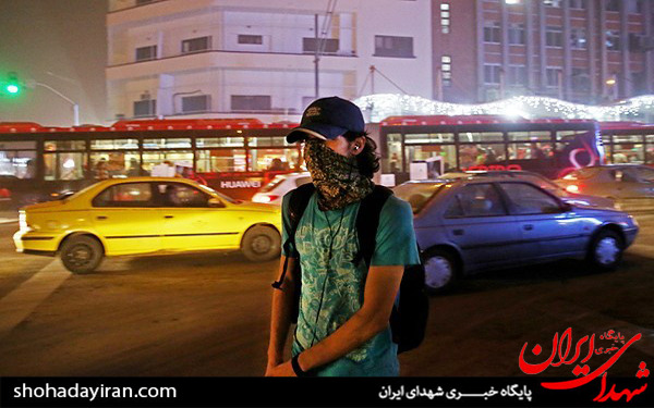 عکس/طوفان و گرد و غبار در تهران
