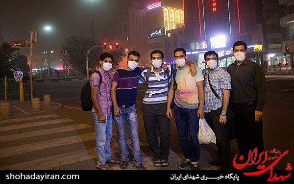 عکس/طوفان و گرد و غبار در تهران