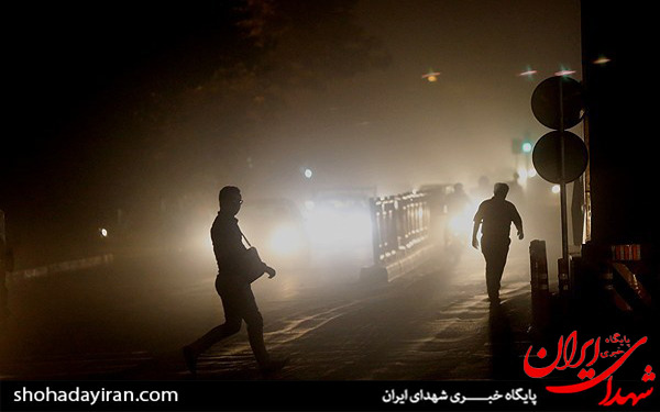 عکس/طوفان و گرد و غبار در تهران