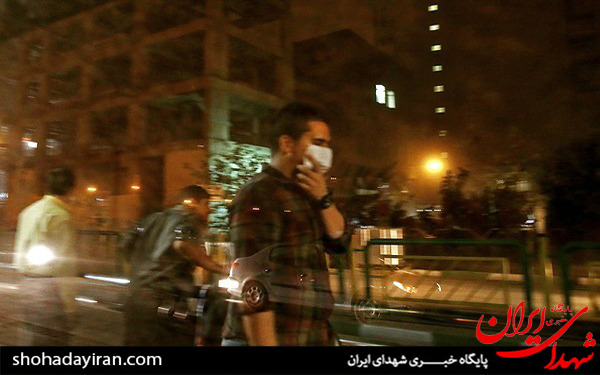 عکس/طوفان و گرد و غبار در تهران