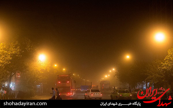 عکس/طوفان و گرد و غبار در تهران