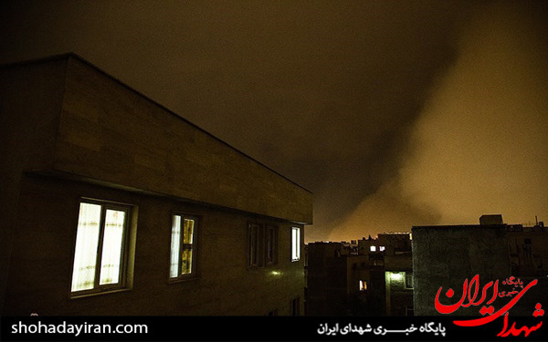 عکس/طوفان و گرد و غبار در تهران