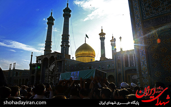 عکس/ تشییع پیکر شهید مدافع حرم - قم