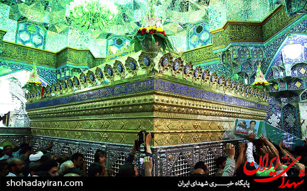 عکس/ تشییع پیکر شهید مدافع حرم - قم