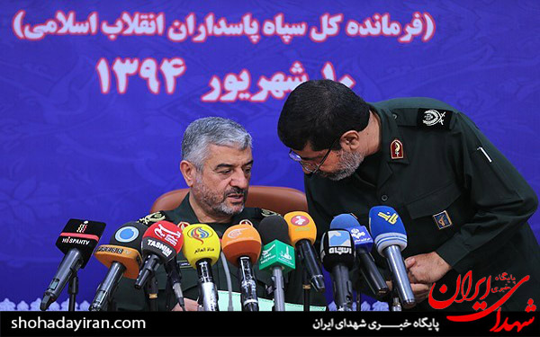 عکس/نشست خبری فرمانده کل سپاه پاسداران انقلاب اسلامی