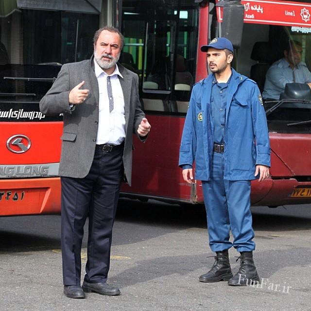 عکس/علی طباطبایی در لباس سربازی