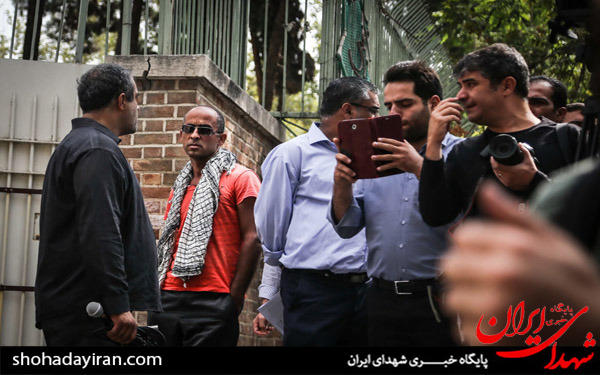 عکس/رونمایی و نصب سنگ یادبود یکصد لقب امام خمینی (ره) به آمریکا