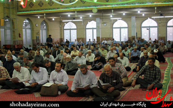 عکس/مراسم ختم والده مکرمه شهیدان واضحی فرد
