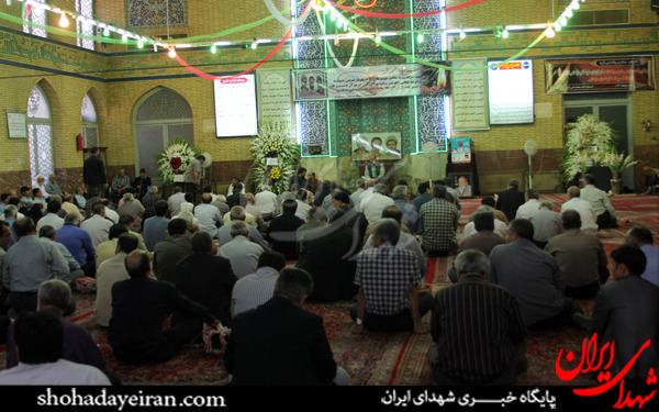 عکس/مراسم ختم والده مکرمه شهیدان واضحی فرد