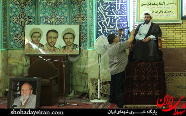 عکس/مراسم ختم والده مکرمه شهیدان واضحی فرد