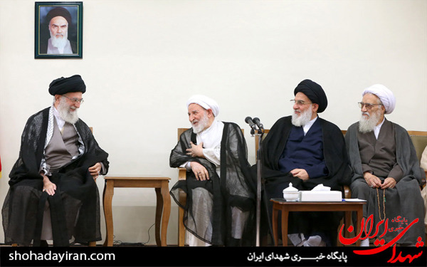 عکس/دیدار رئیس و اعضای مجلس خبرگان با رهبر معظم انقلاب