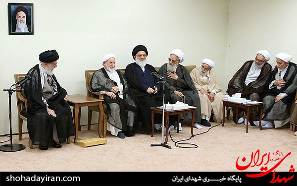 عکس/دیدار رئیس و اعضای مجلس خبرگان با رهبر معظم انقلاب