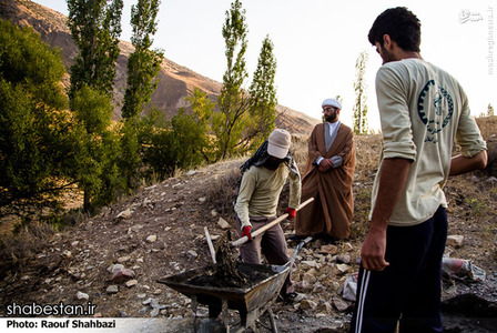 عکس/ سردار نقدی در اردوی جهادی