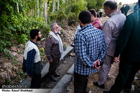 عکس/ سردار نقدی در اردوی جهادی