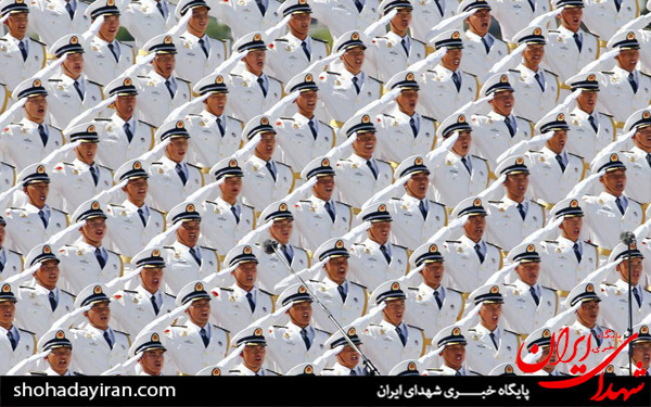 عکس/ قدرت نمایی بی‌سابقه ارتش چین