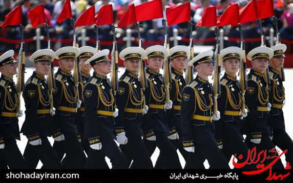 عکس/ قدرت نمایی بی‌سابقه ارتش چین