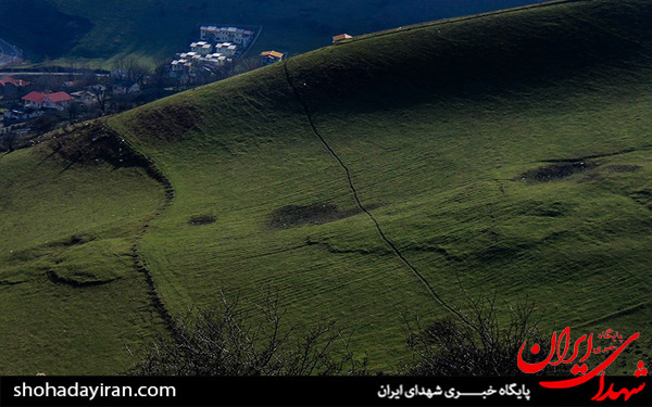 عکس/ساخت و سازهای بی‌رویه در گردنه حیران