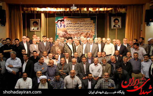 عکس/گردهمایی فرماندهان لشکر 25 کربلا در دوران دفاع مقدس