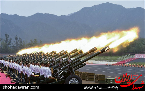 عکس/تمرین رژه نظامی چین
