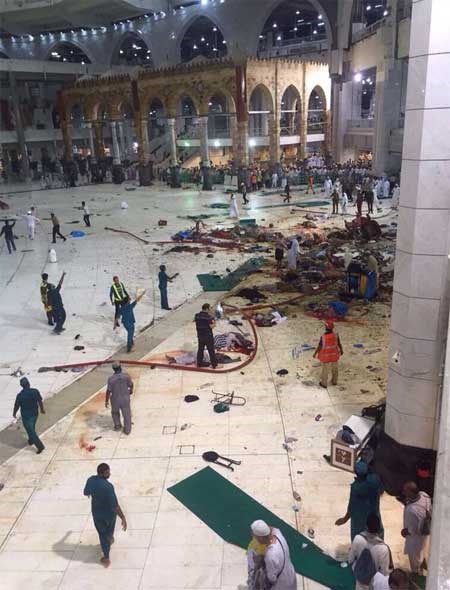 افزایش تلفات حادثه مکه به ۸۷ نفر + تصاویر