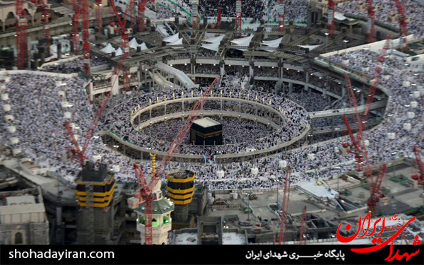 عکس/سقوط مرگبار جرثقیل در خانه خدا