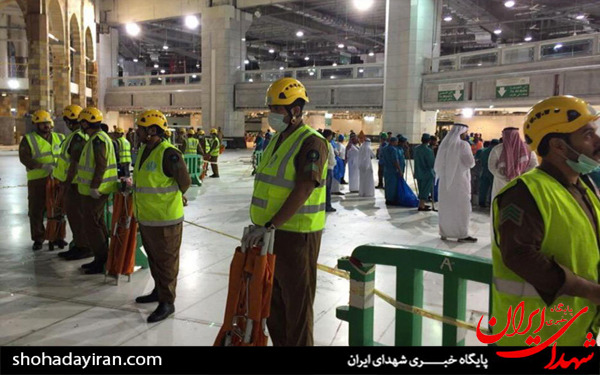 عکس/سقوط مرگبار جرثقیل در خانه خدا