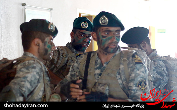 عکس/تکاوران نیروی دریایی ارتش