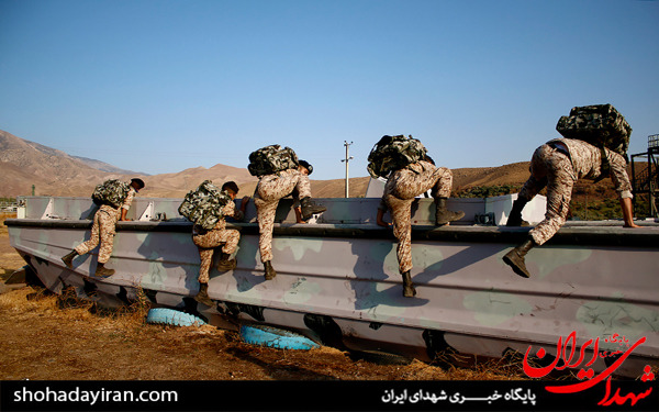عکس/تکاوران نیروی دریایی ارتش