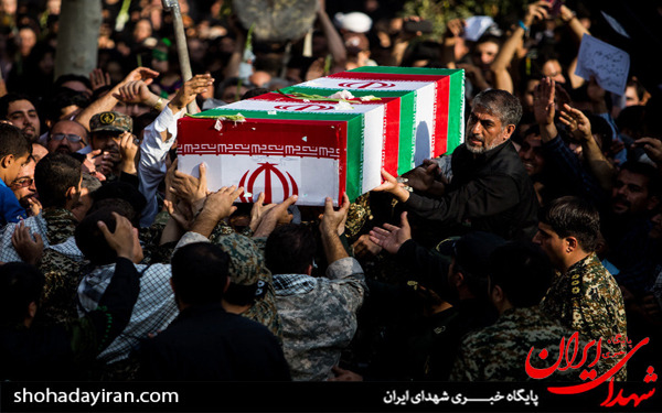 عکس/مراسم تشییع پیکر دو شهید گمنام در بوستان زمزم-1