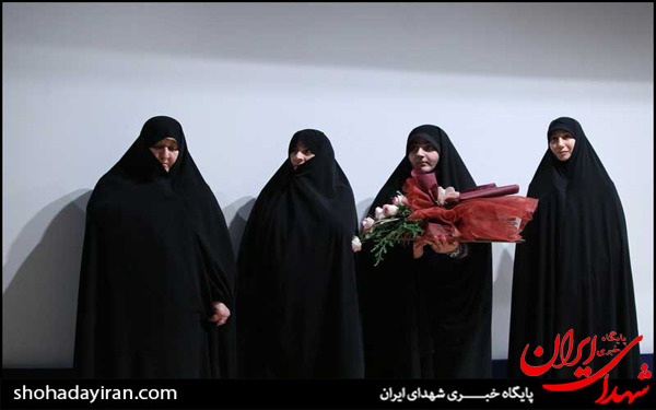 عکس/نکوداشت همسر فرمانده شهيد ، مهدي باکري