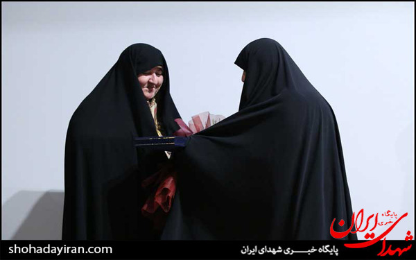 عکس/نکوداشت همسر فرمانده شهيد ، مهدي باکري