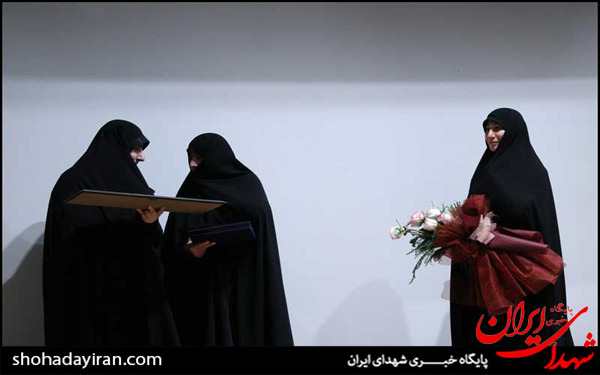 عکس/نکوداشت همسر فرمانده شهيد ، مهدي باکري