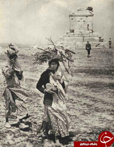 زنان قدیمی در مقبره کوروش+عکس زنان قدیمی در مقبره کوروش+عکس